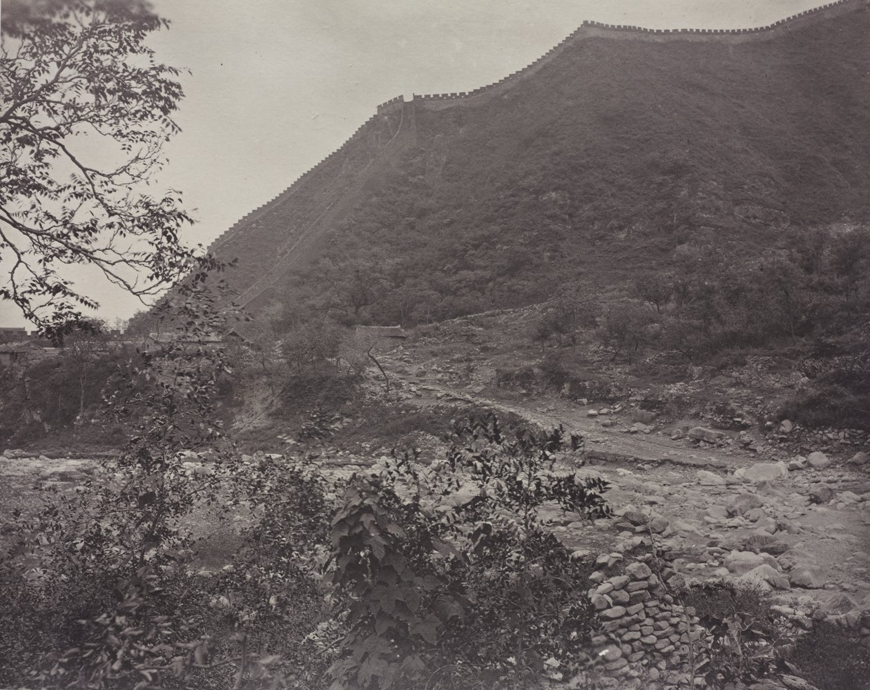 Vue de la Grande Muraille, Chine - John Thomson