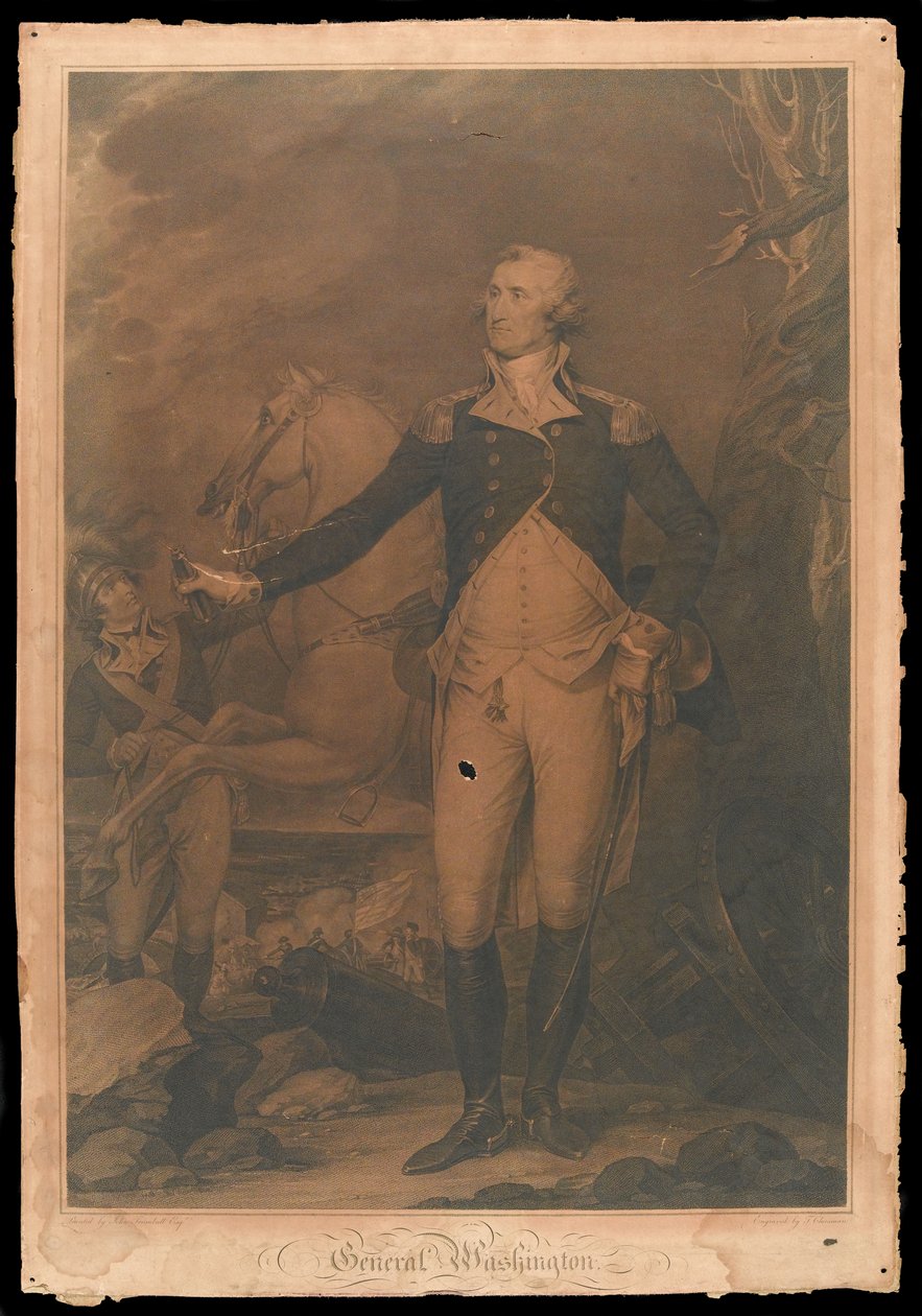 Général Washington, vers 1780 - John Trumbull