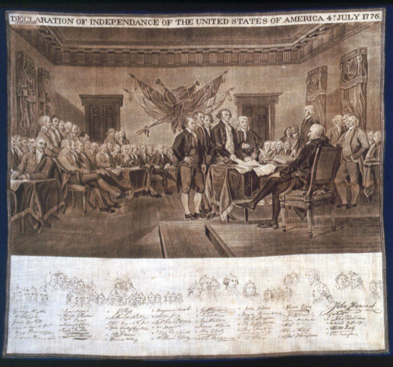Mouchoir - John Trumbull