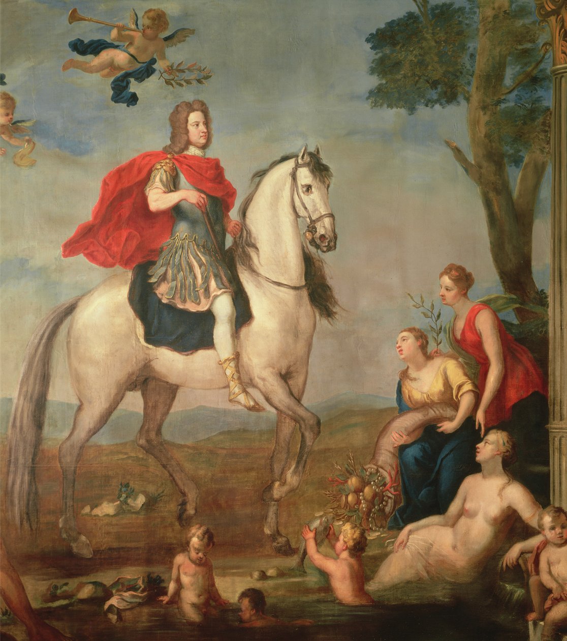 George I à cheval - John Vanderbanck