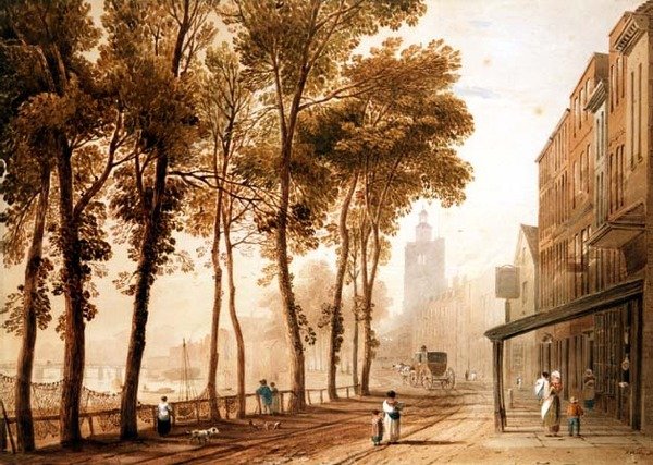 Cheyne Walk, Chelsea - John Varley