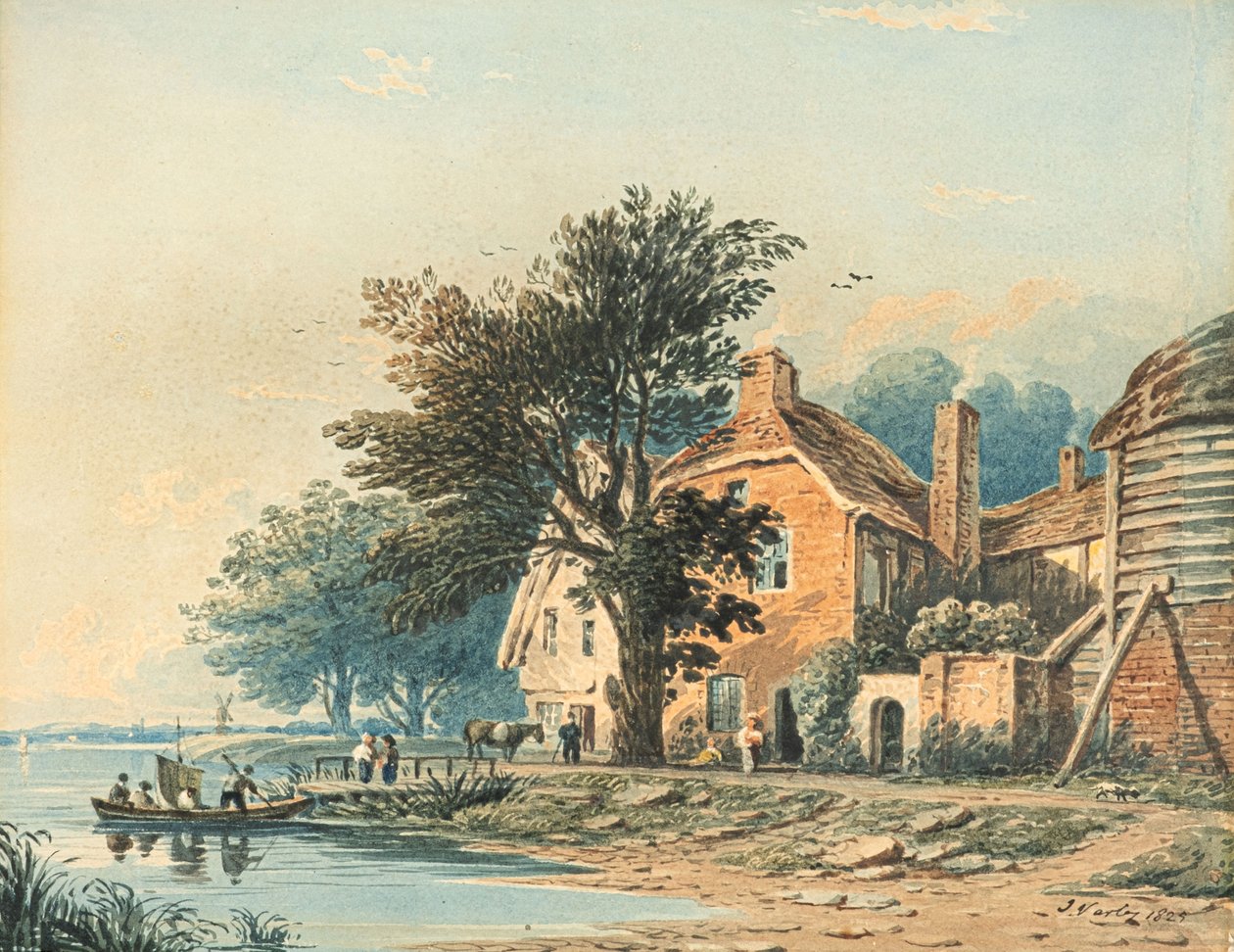 Paysage de Millbank - John Varley