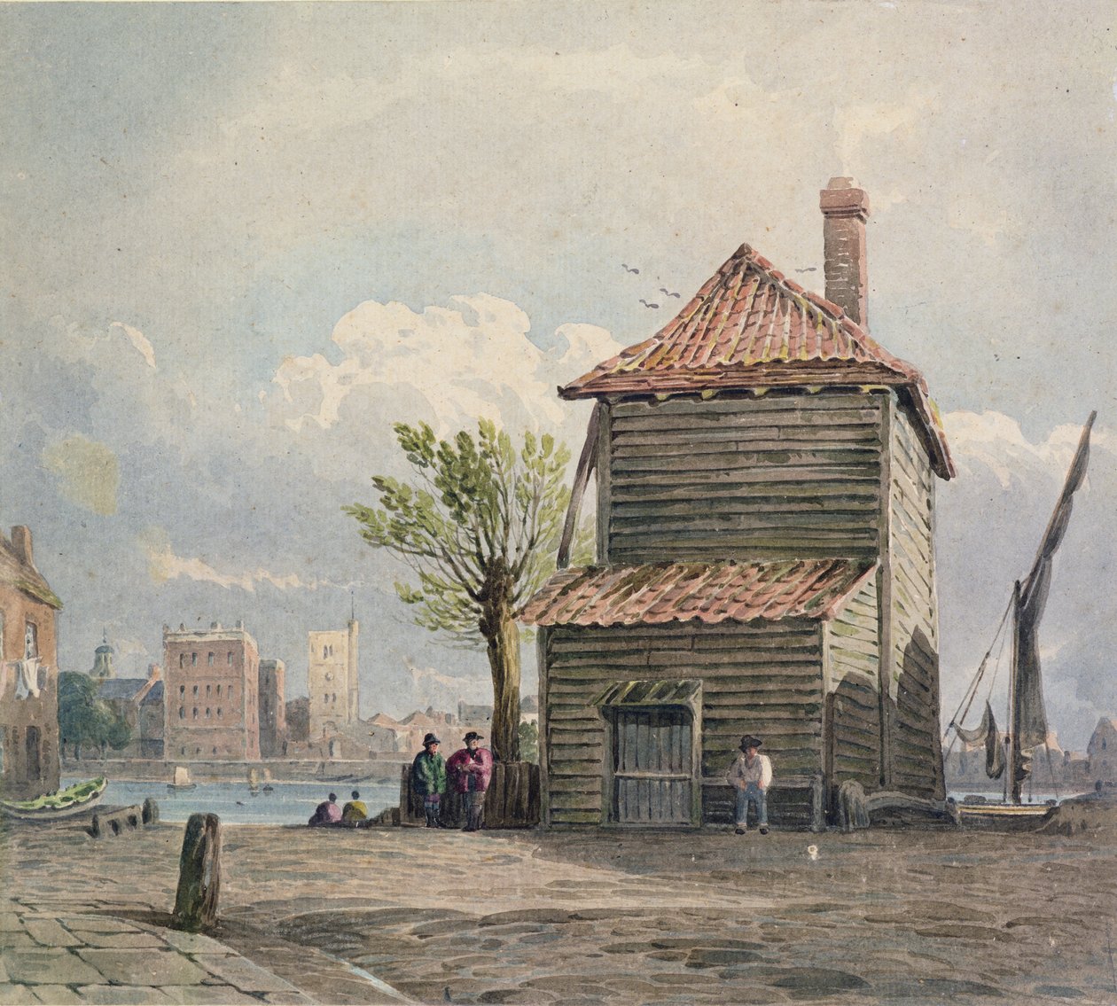 Le Bac à Cheval, Millbank - John Varley