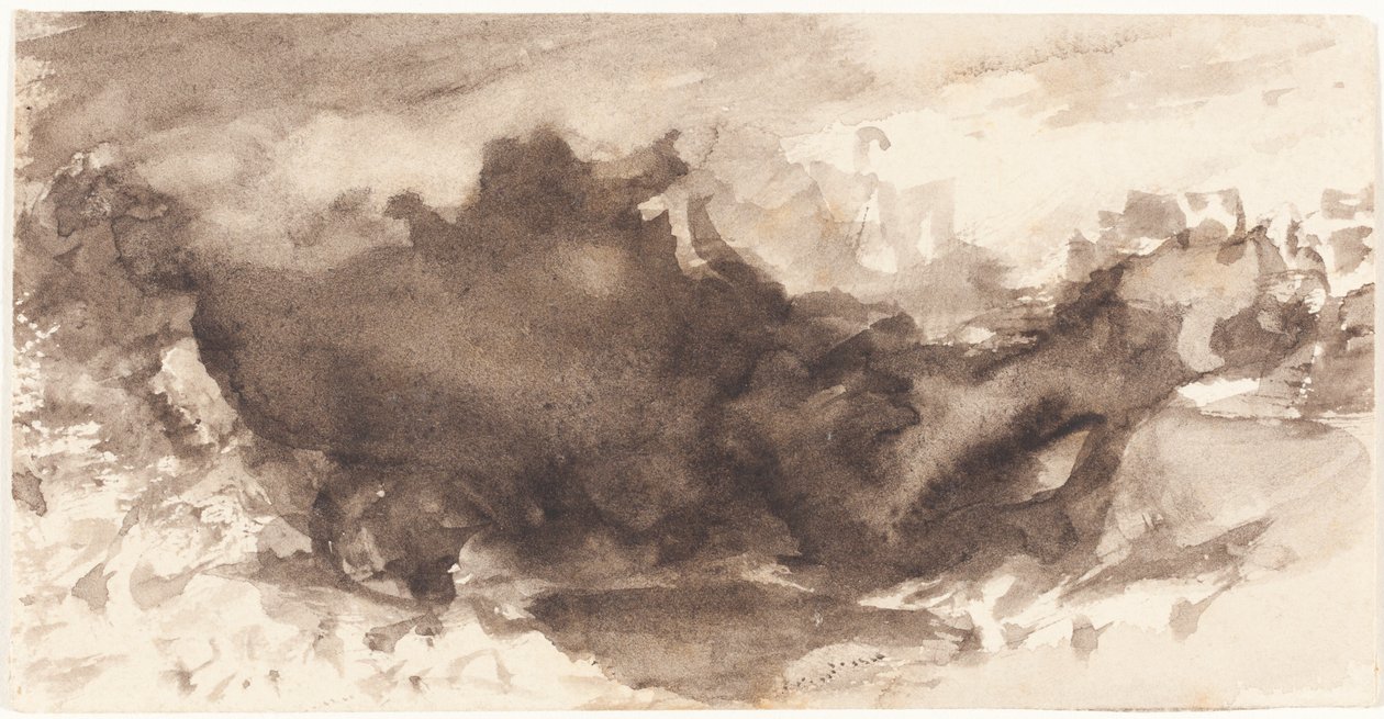 Paysage de vallée - John Varley