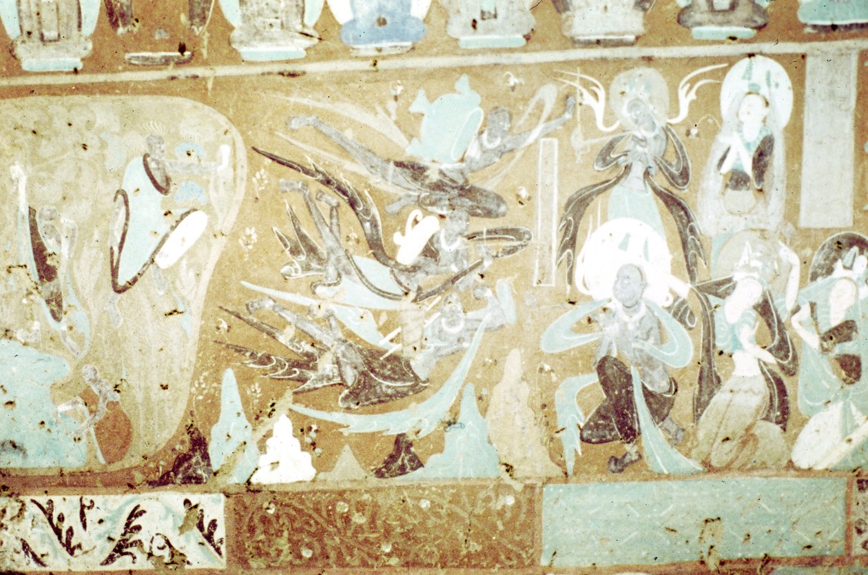 Grottes de Dunhuang, Chine, Photo 1231/8 (7) - John Vincent