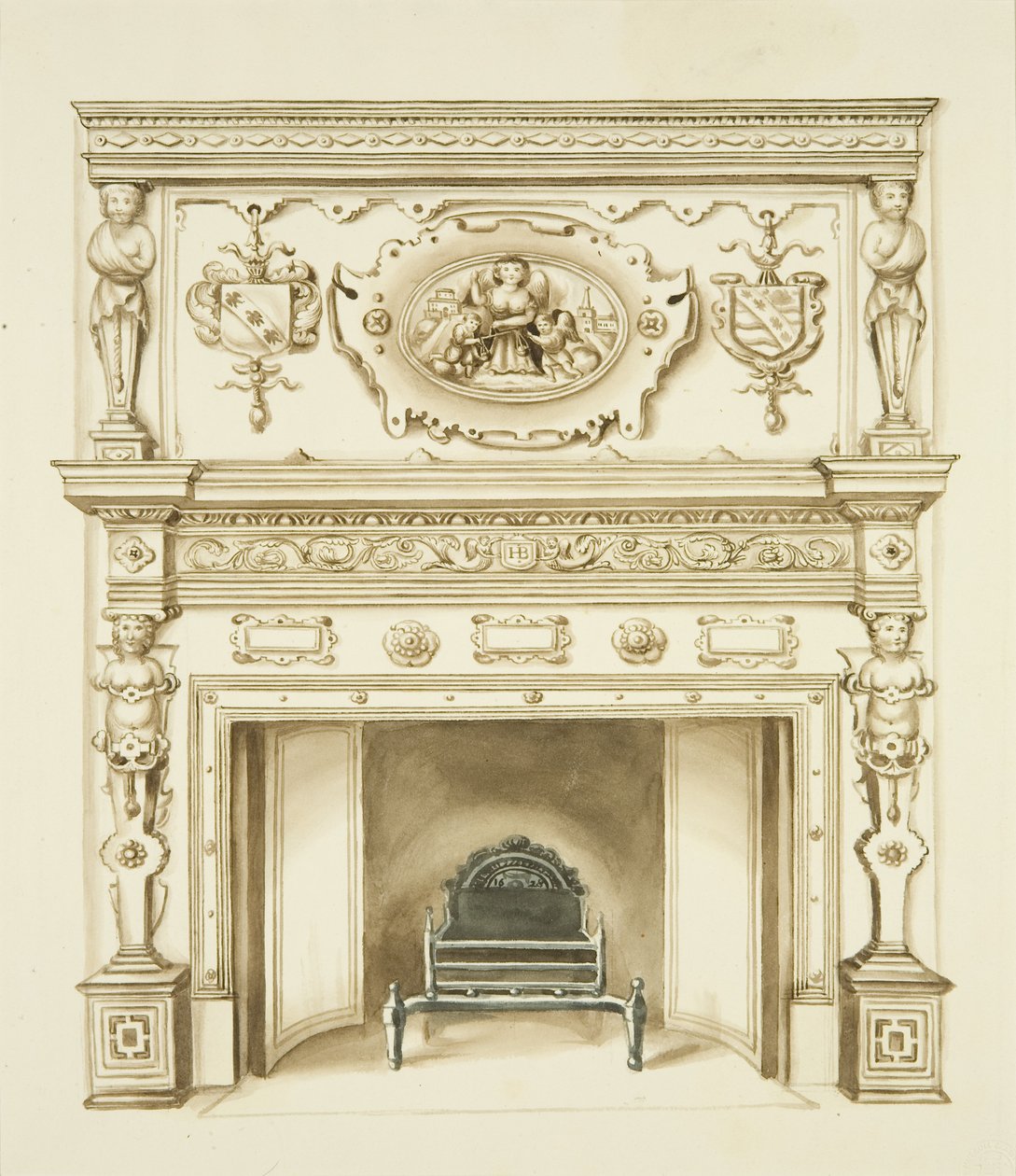 Cheminée - John W. Brett