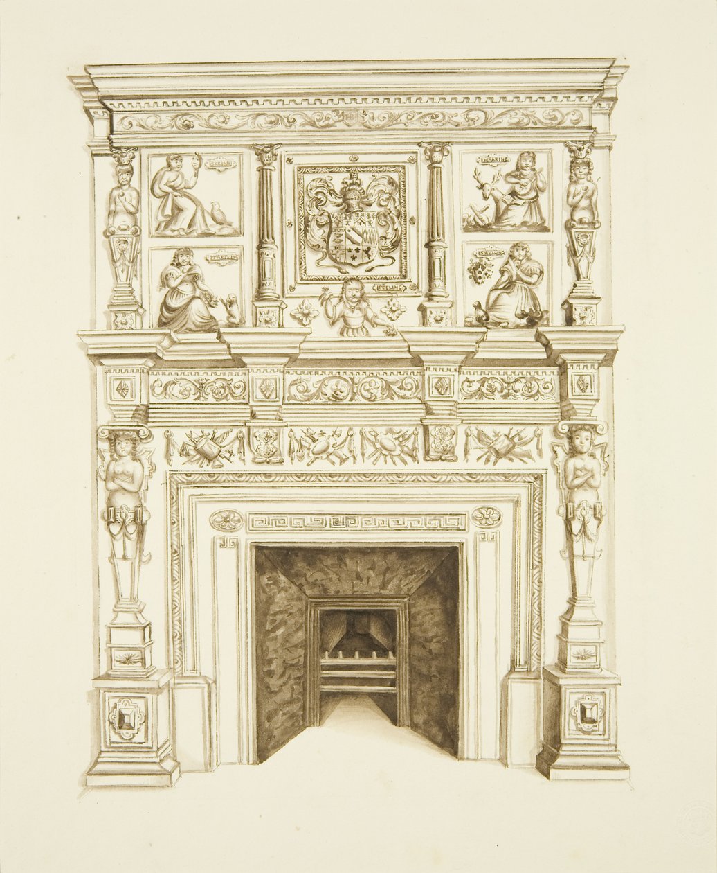 Cheminée - John W. Brett
