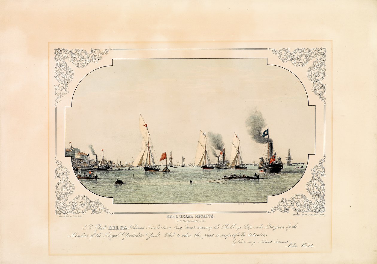 La grande régate de Hull - John Ward