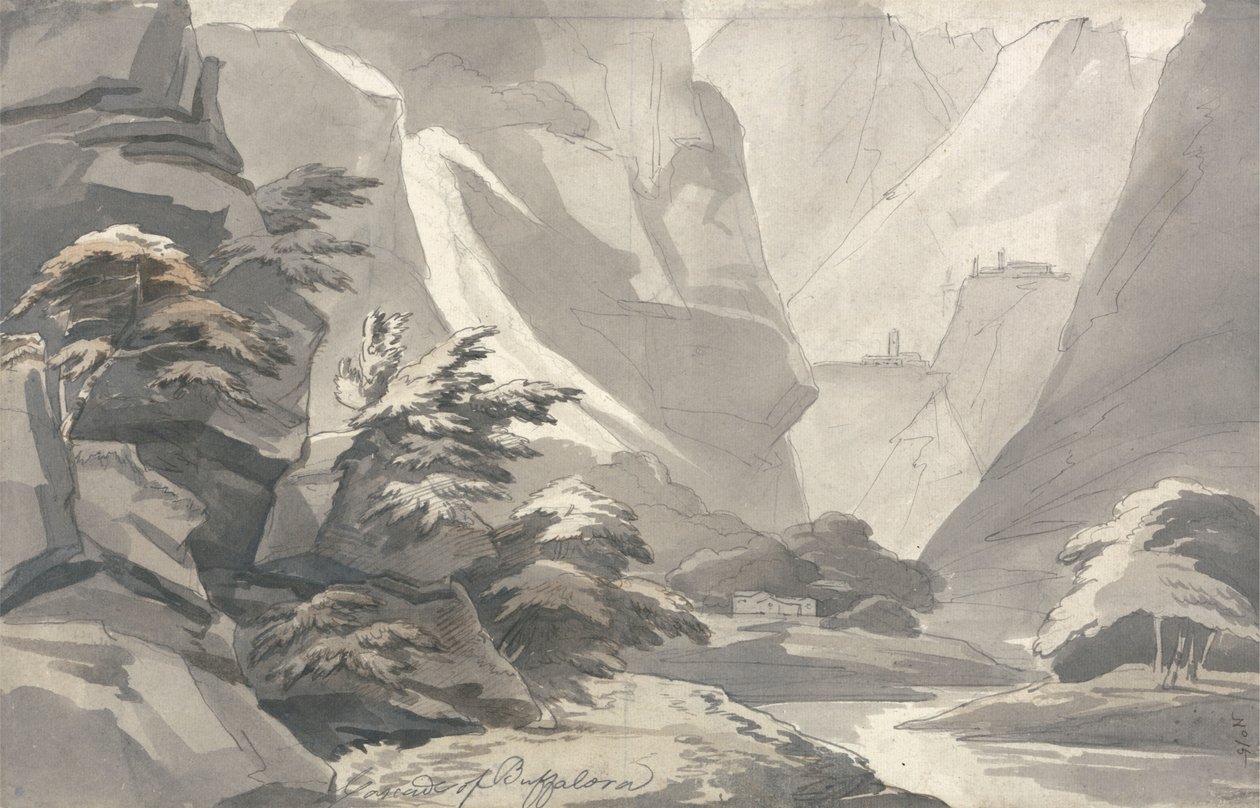 Cascade de Buffalora - John Warwick Smith