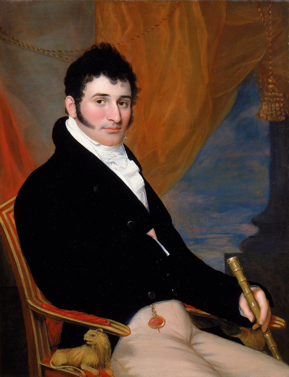 Portrait de Solomon Isaacs - John Wesley Jarvis
