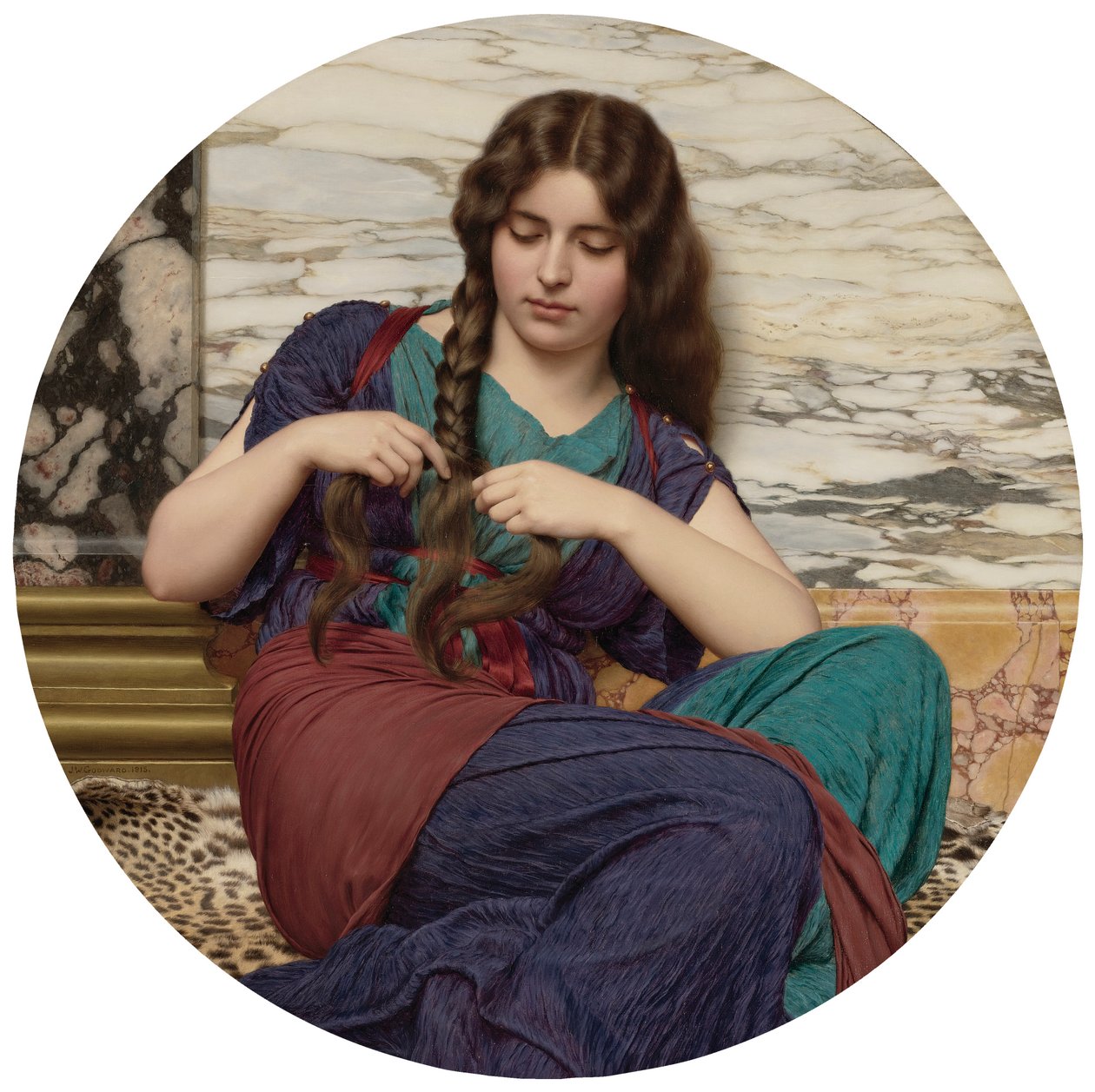 Une tâche gratifiante - John William Godward