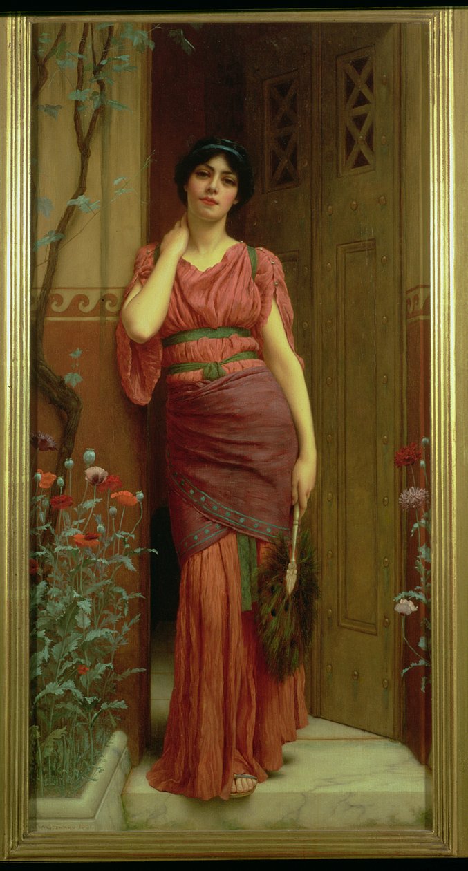 La Porte du Jardin - John William Godward