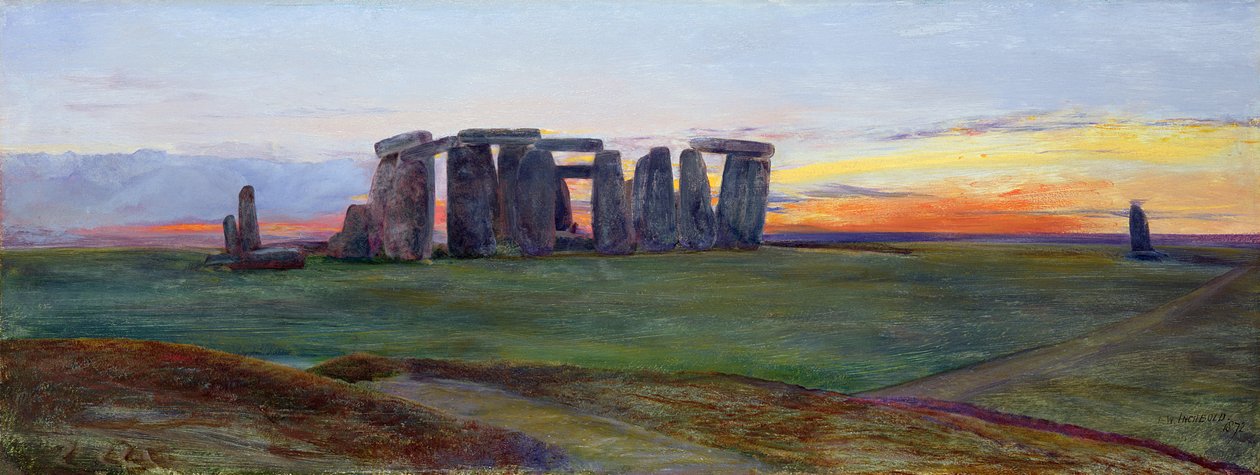 Stonehenge - John William Inchbold