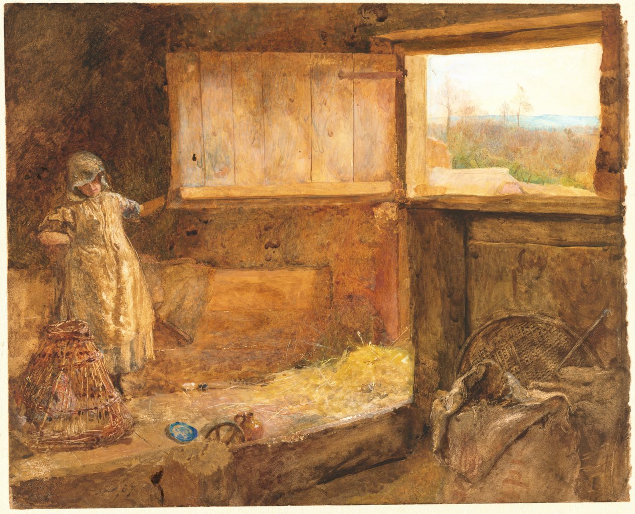 Le grenier à foin - John William North