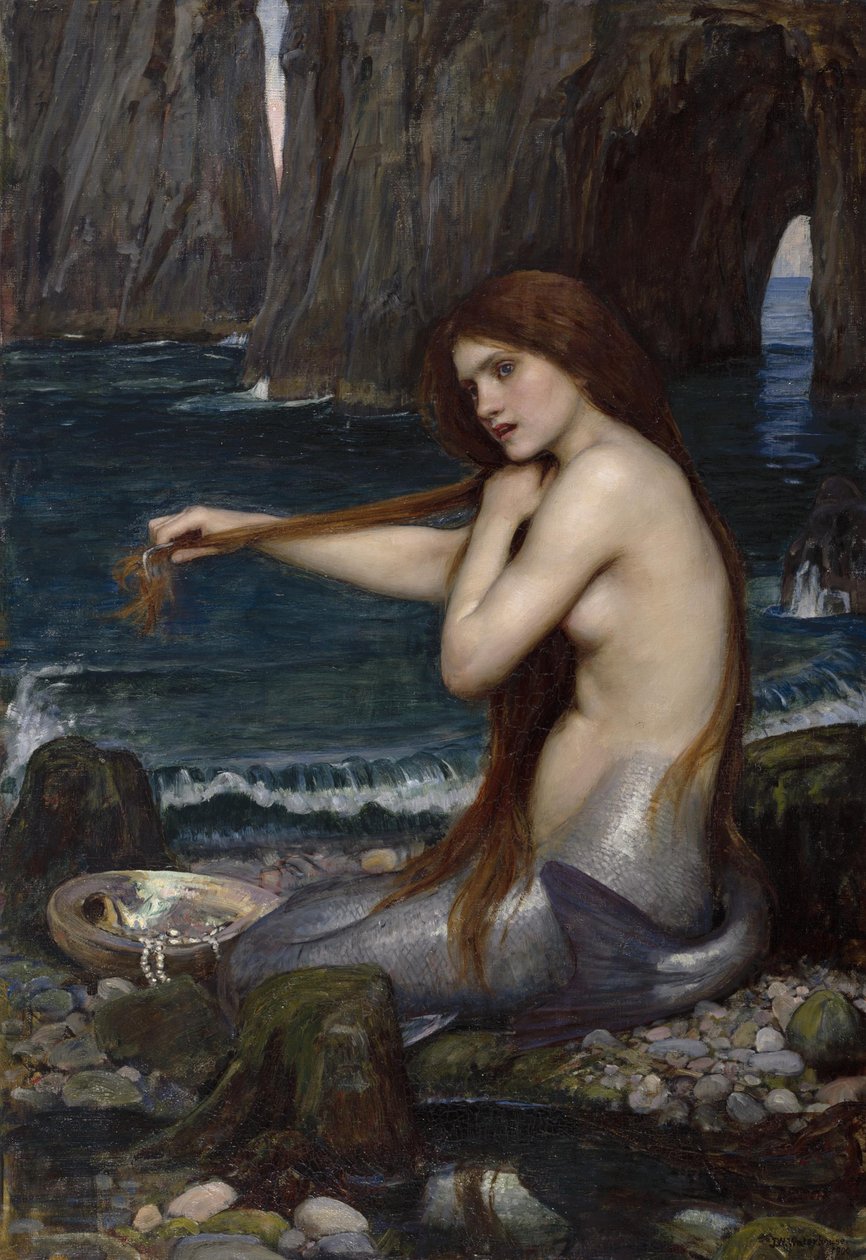 Une sirène, 1900 - John William Waterhouse