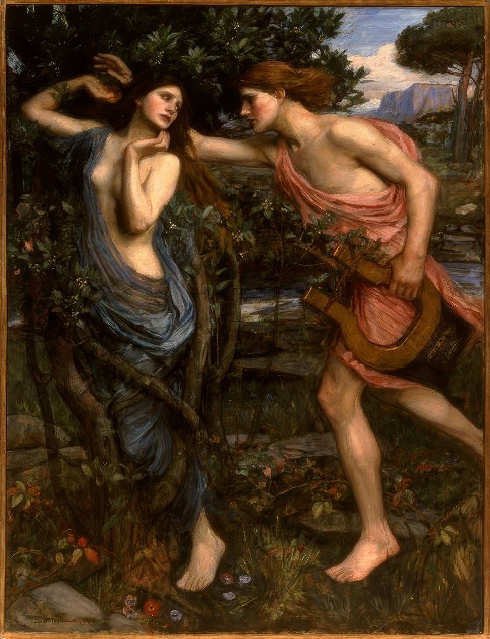 Apollon et Daphné - John William Waterhouse