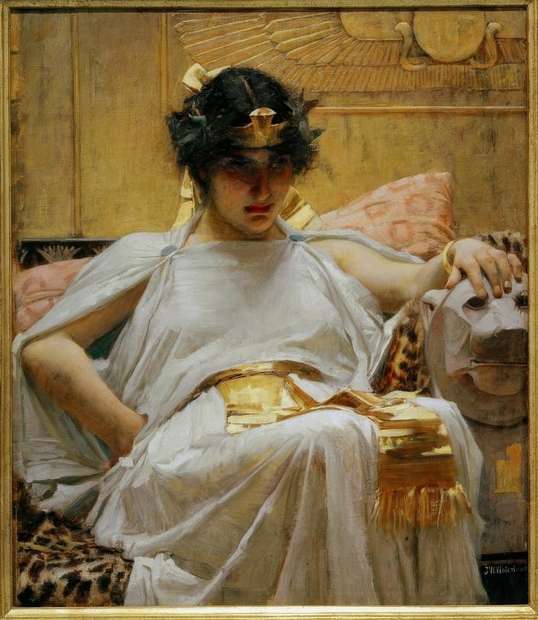 Cléopâtre - John William Waterhouse