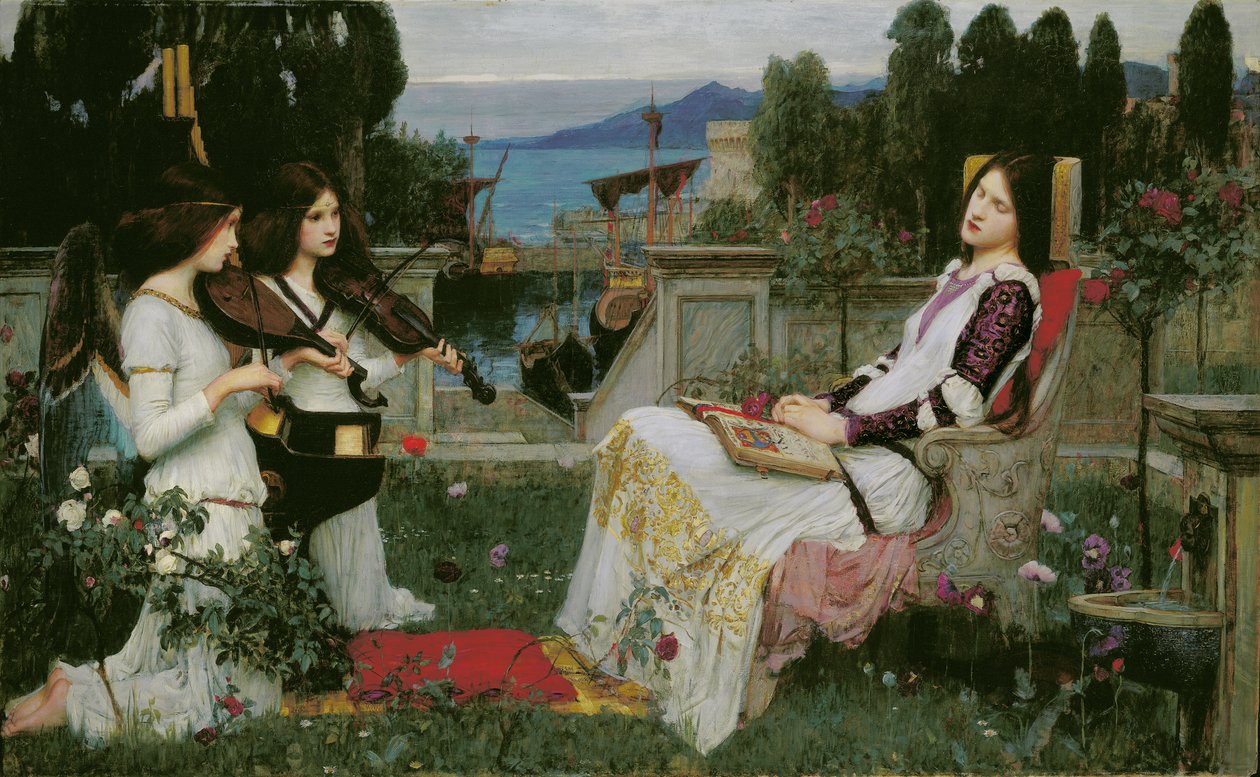 Sainte Cécile - John William Waterhouse