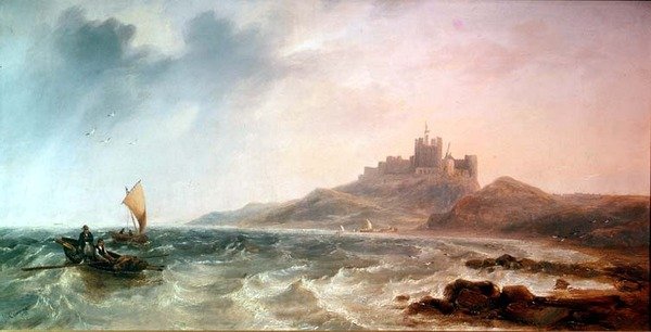 Château de Bamburgh - John Wilson Carmichael