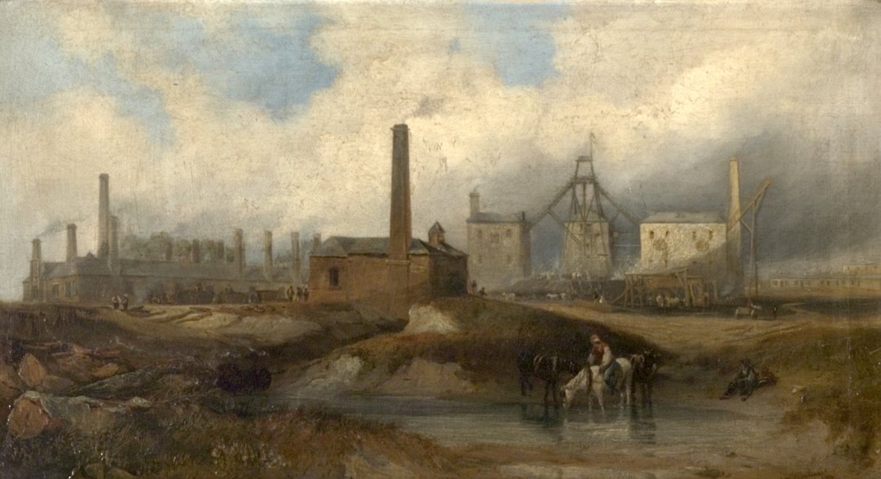 Scène industrielle, 1833 - John Wilson Carmichael