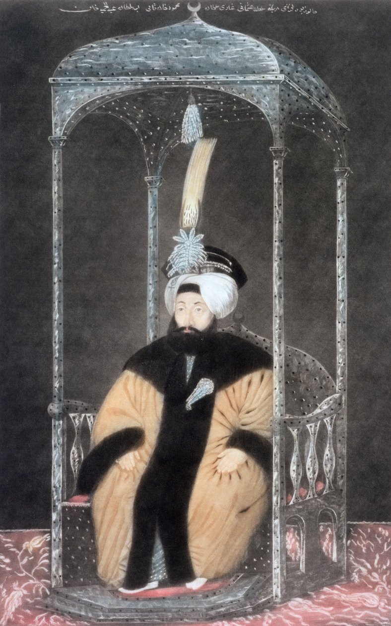Mahmud II, empereur ottoman, 1808 - John Young
