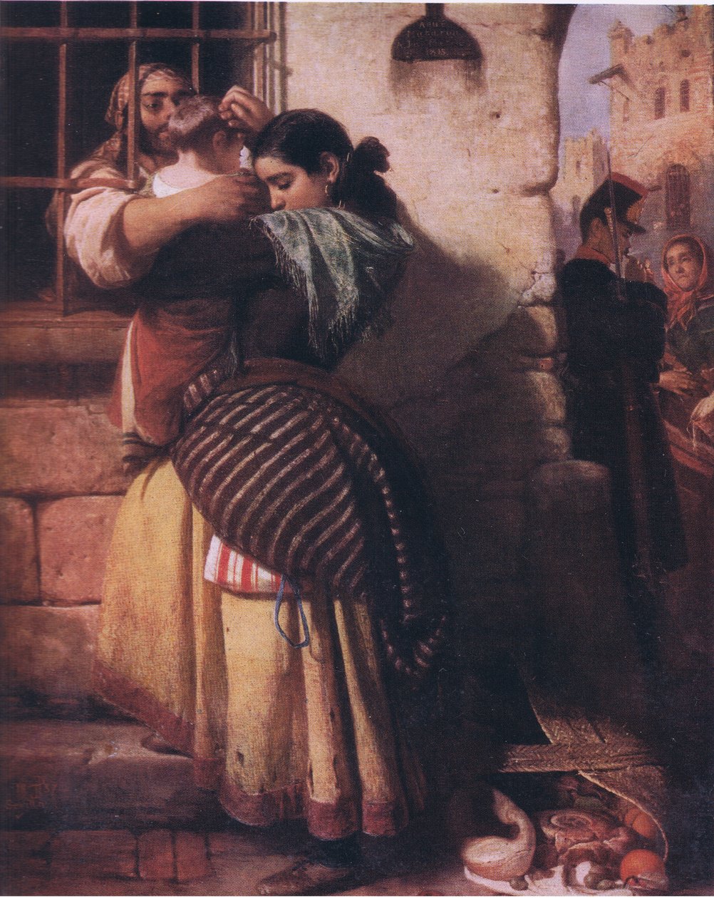 La fenêtre de la prison, Bibbys Annual, 1916-1917 - John after Phillip