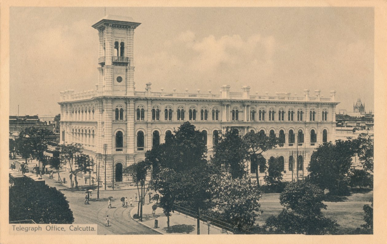 Bureau du Télégraphe, Calcutta - Johnston and Hoffmann