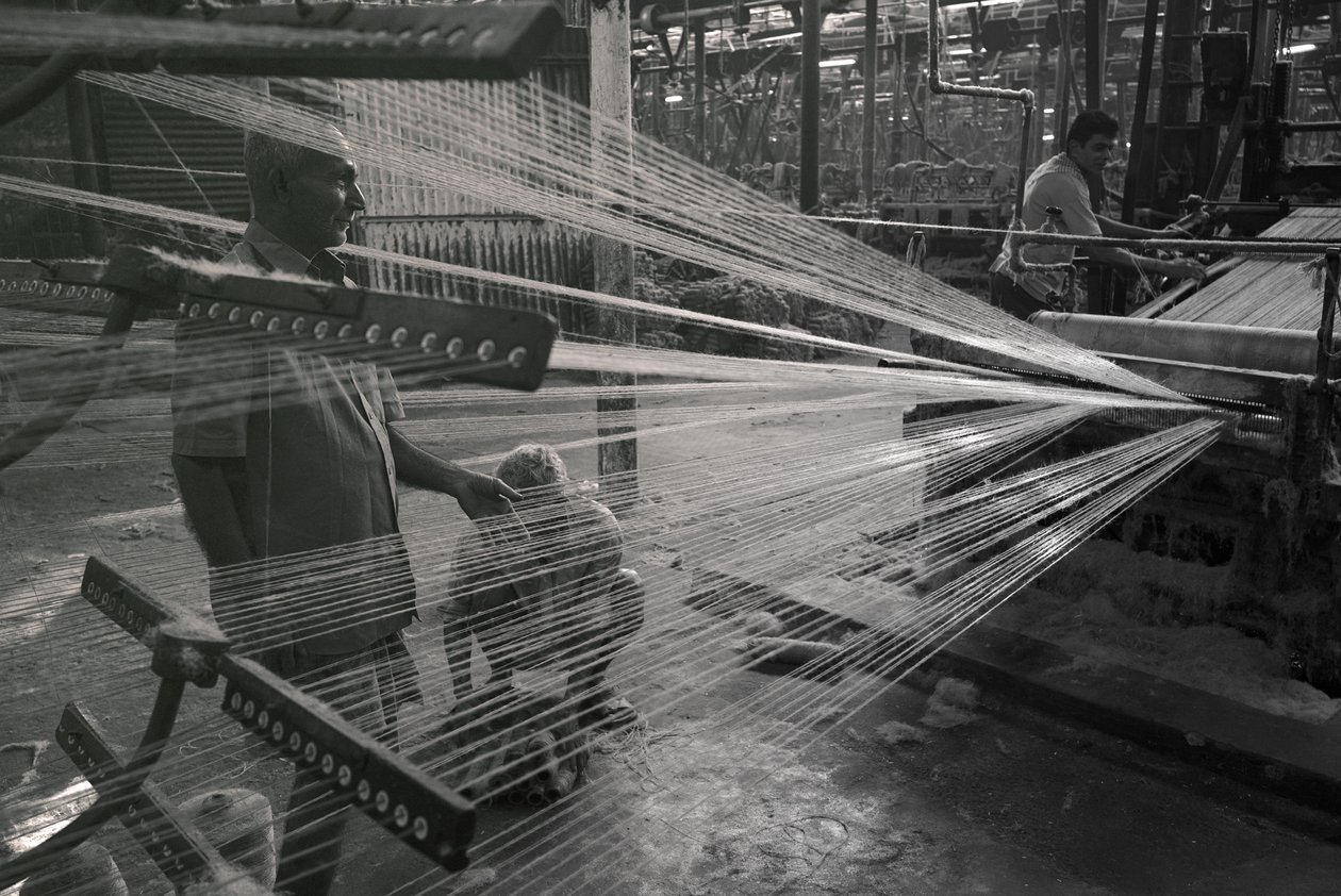 Usine de jute, Kolkata, Inde, 2017 (photo) - Jon Nicholson