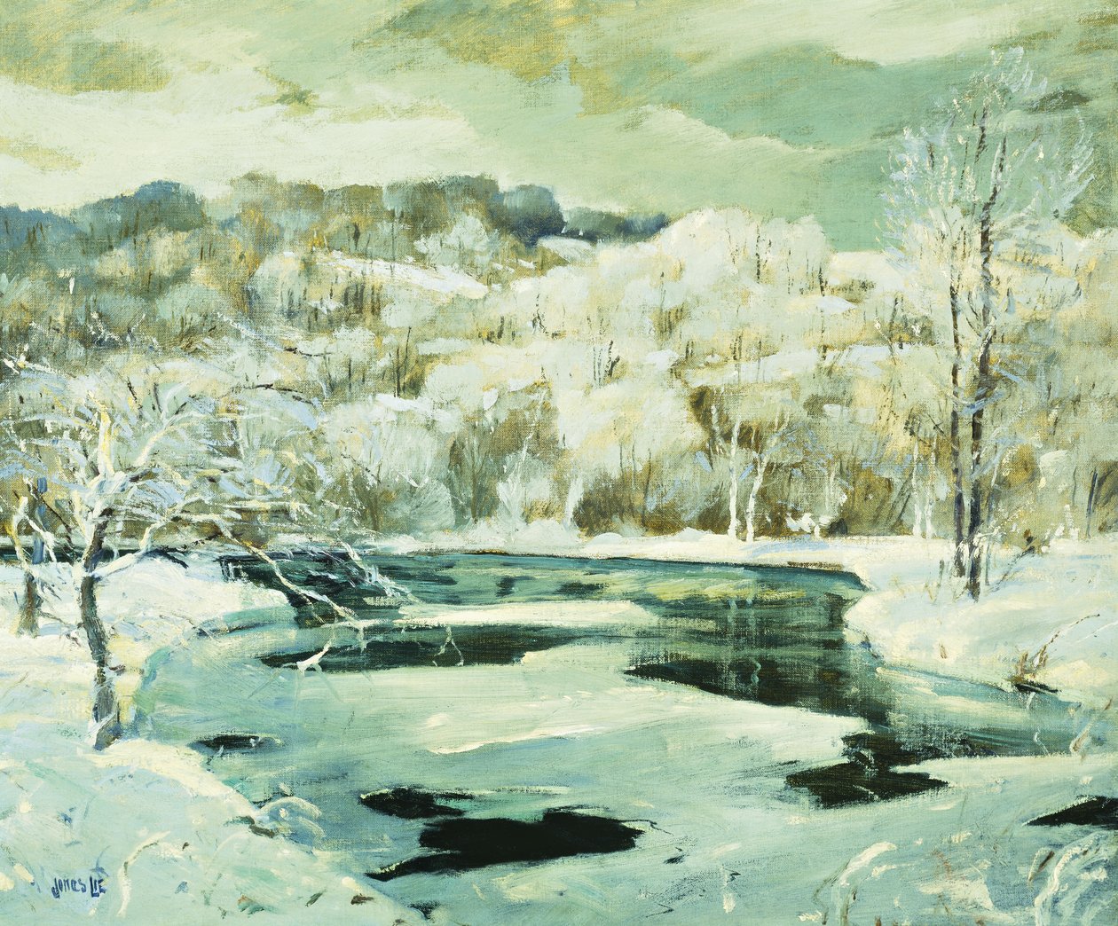 Arbres givrés - Jonas Lie
