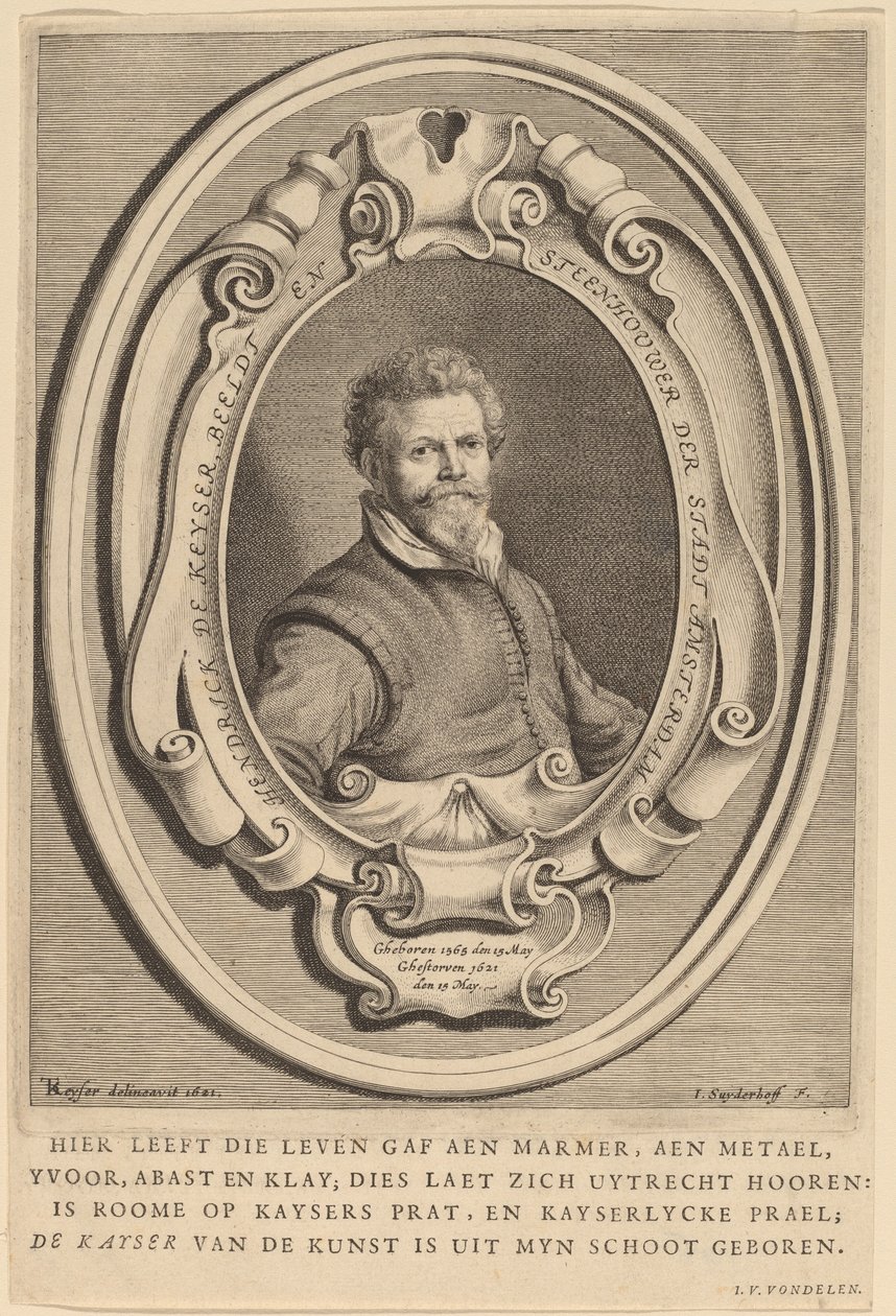 Hendrick de Keyser - Jonas Suyderhoff after Thomas de Keyser