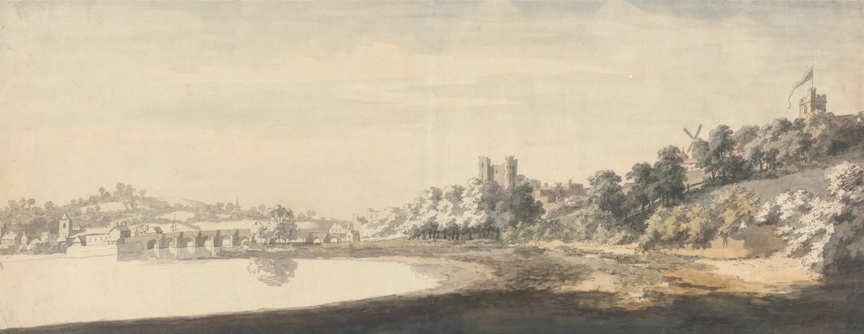 Le pont et le château de Rochester - Jonathan Skelton