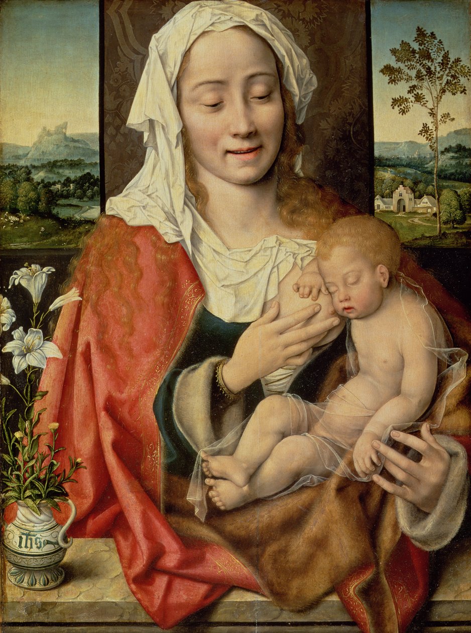 Madone et enfant, c.1525-30 - Joos van Cleve