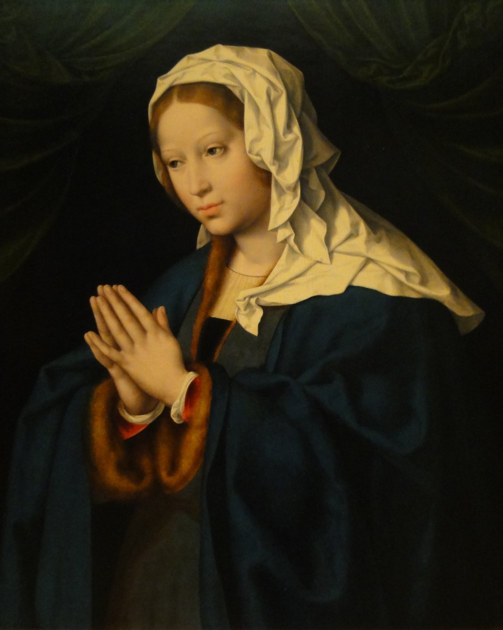 Marie en prière - Joos van Cleve