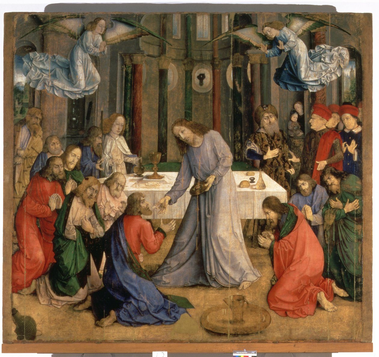 La Cène ou, La Communion des Apôtres, 1474 - Joos van Gent