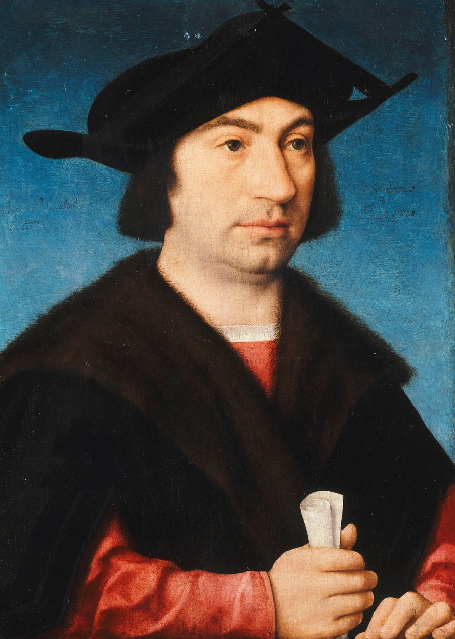 Portrait de Stefano Raggio, mi-longueur - Joos van Cleve