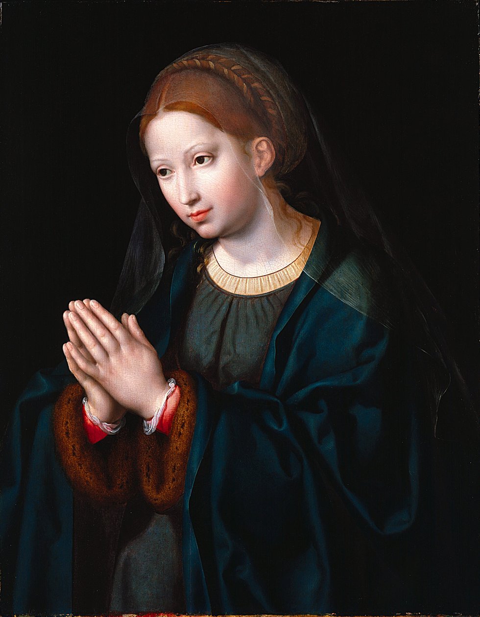 La Vierge en prière - Joos van Cleve