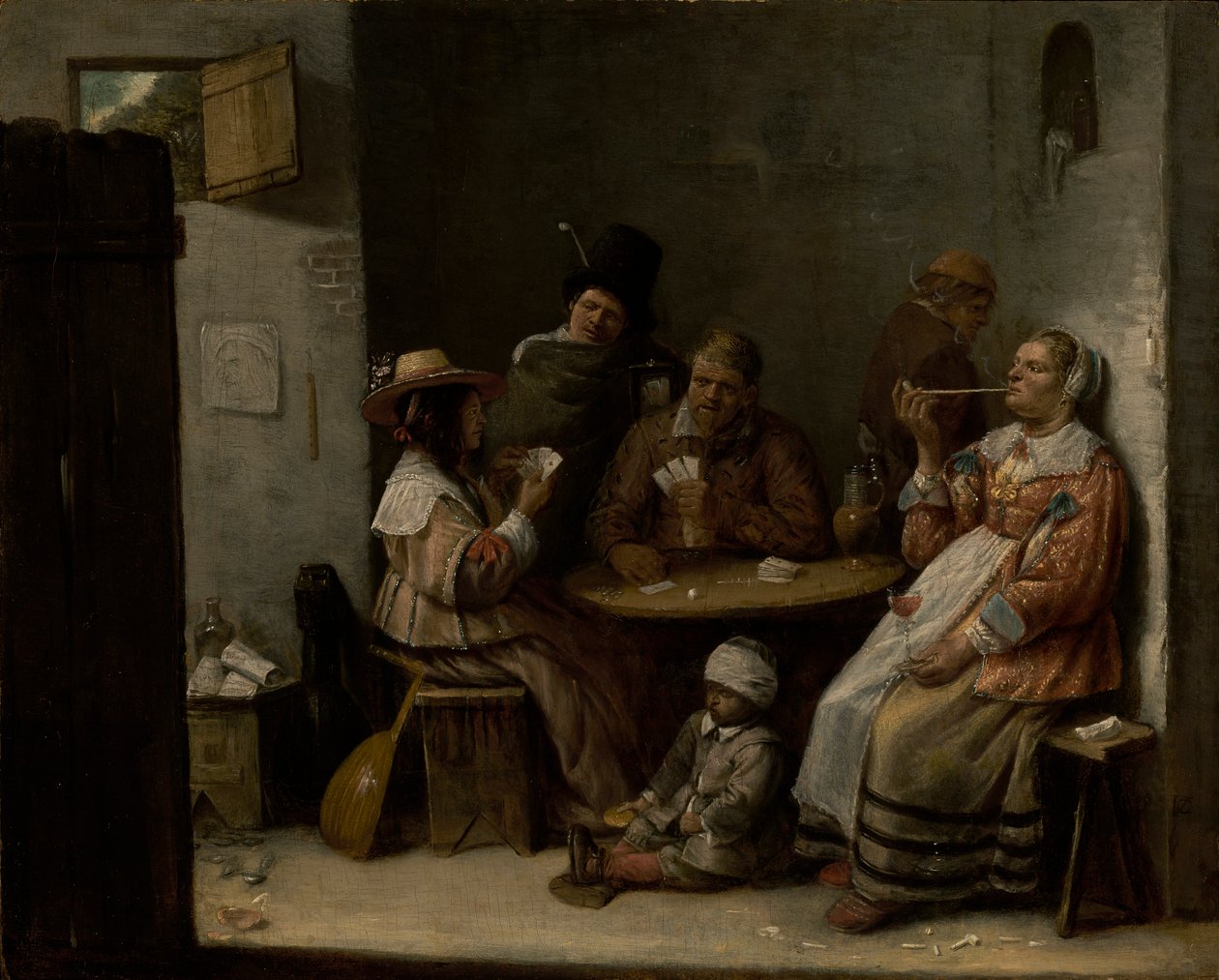 Joueurs de cartes - Joos van Craesbeeck