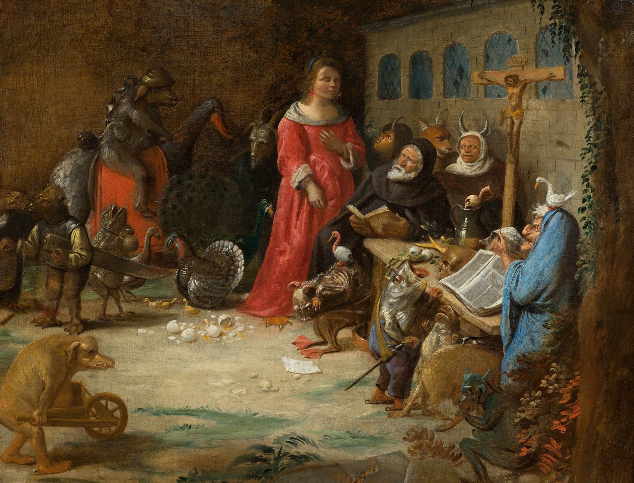 La tentation de Saint Antoine






















" - Joos van Craesbeeck