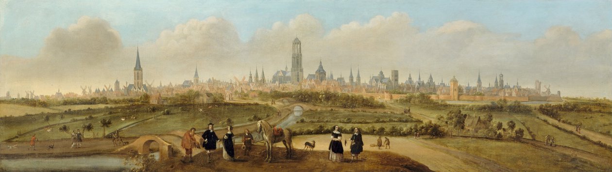 Vue sur la ville d