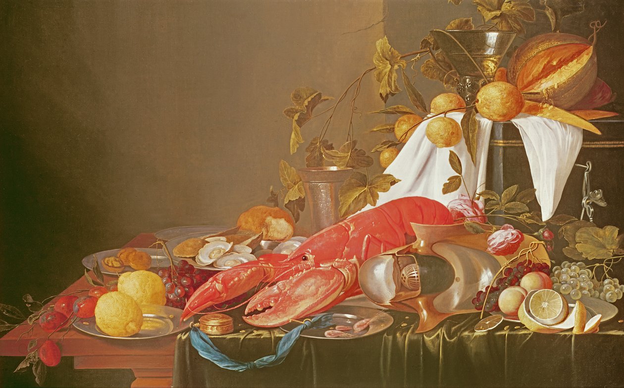 Nature morte de banquet - Joris van Son