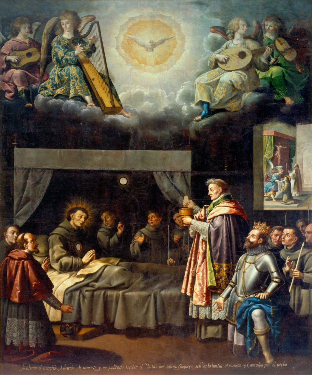 La dernière communion de Saint Bonaventure - José Juárez