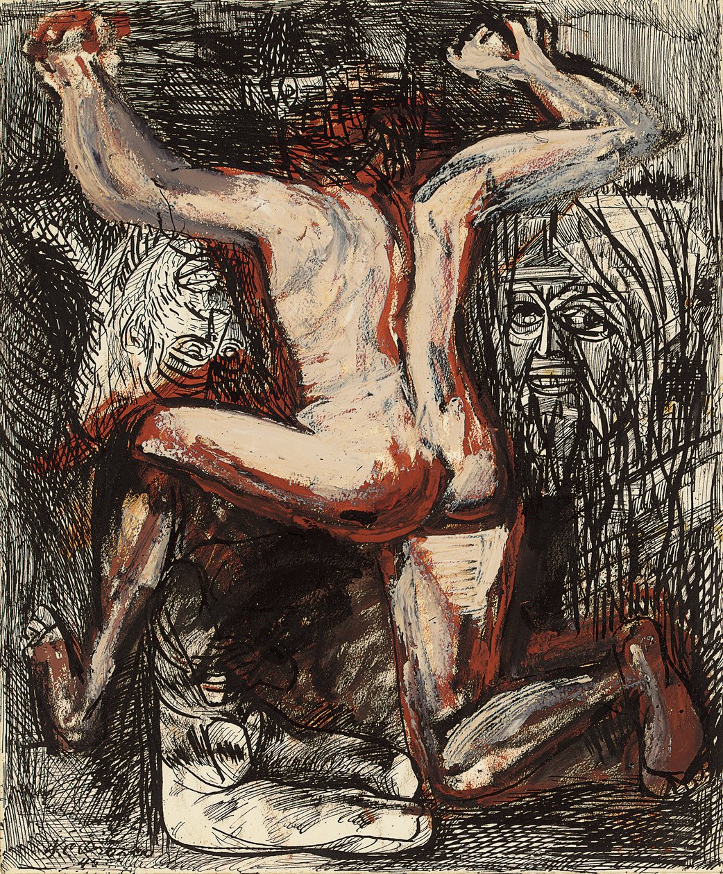 Prométhée - José Clemente Orozco