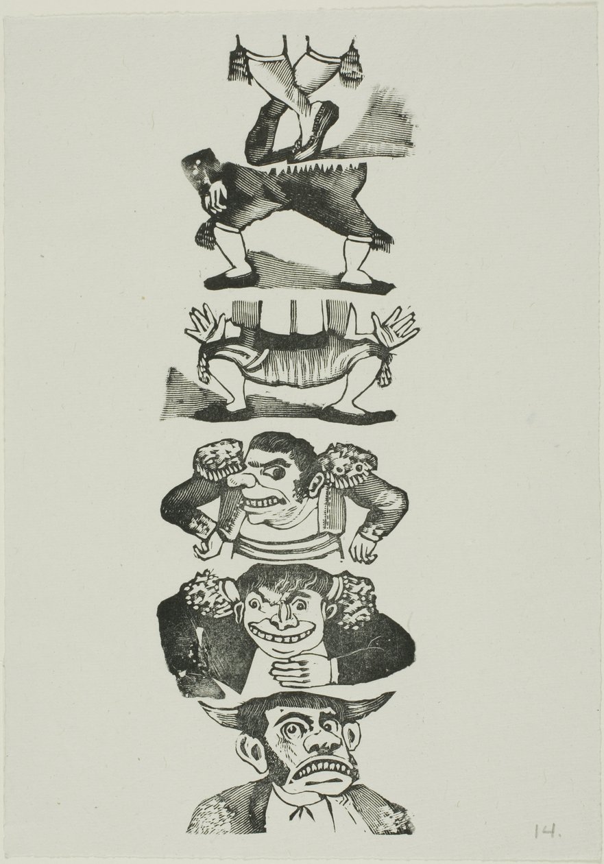 Toreadors - José Guadalupe Posada