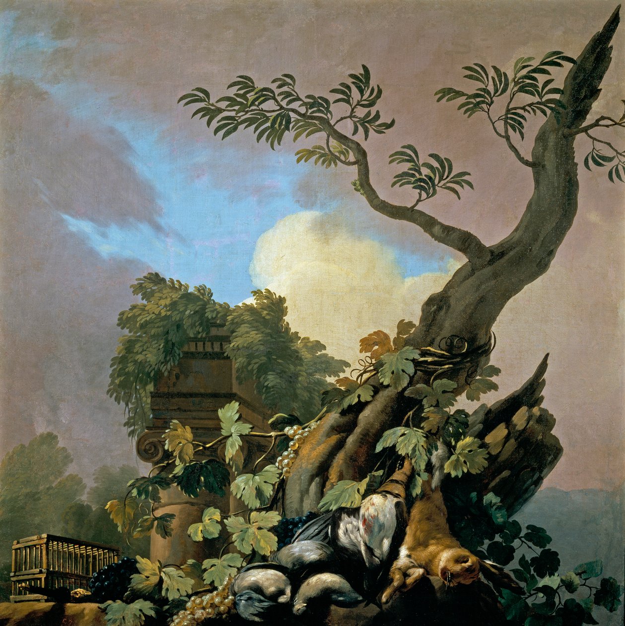 Chasse : Oiseaux et lièvres - José del Castillo