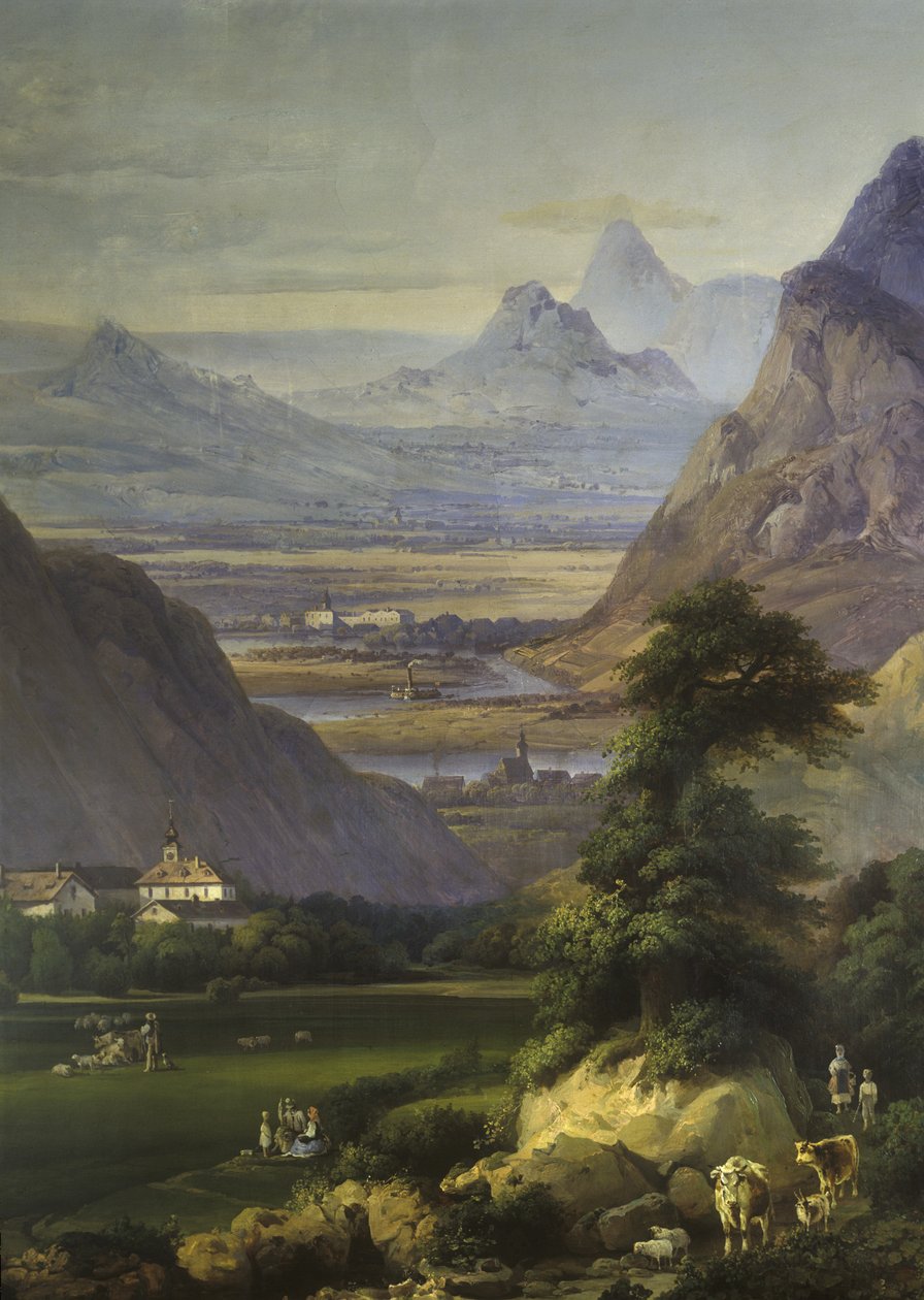 Paysage près de Kamük, 1850s - Josef Matj Navrátil