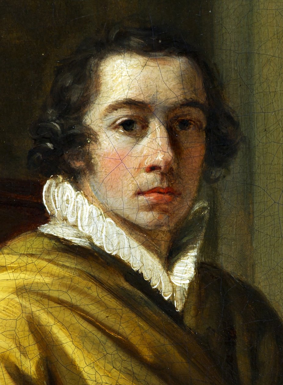 Détail Self-portrait - Josef Abel