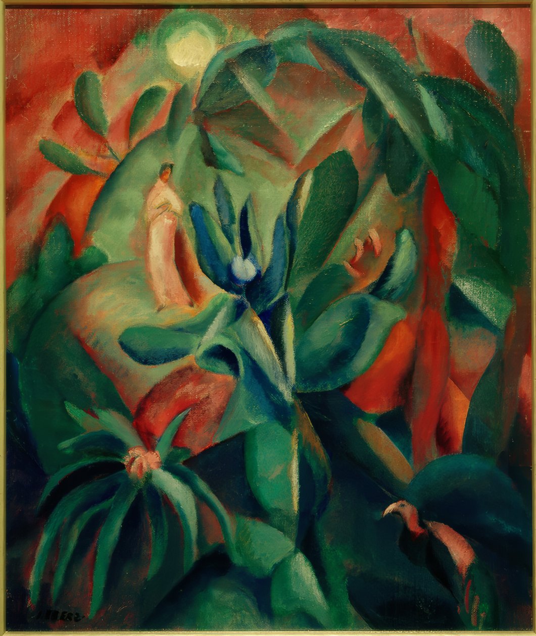 Jardin tropical - Josef Eberz