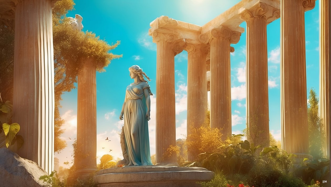 Dreamcore_ancien monde grec_04 - Josef Johann Michel