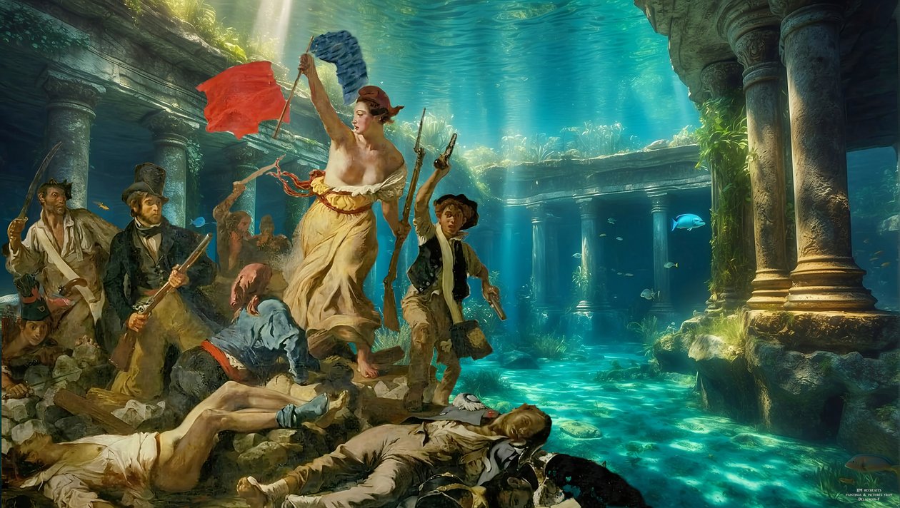 La Liberté guidant le peuple - Josef Johann Michel
