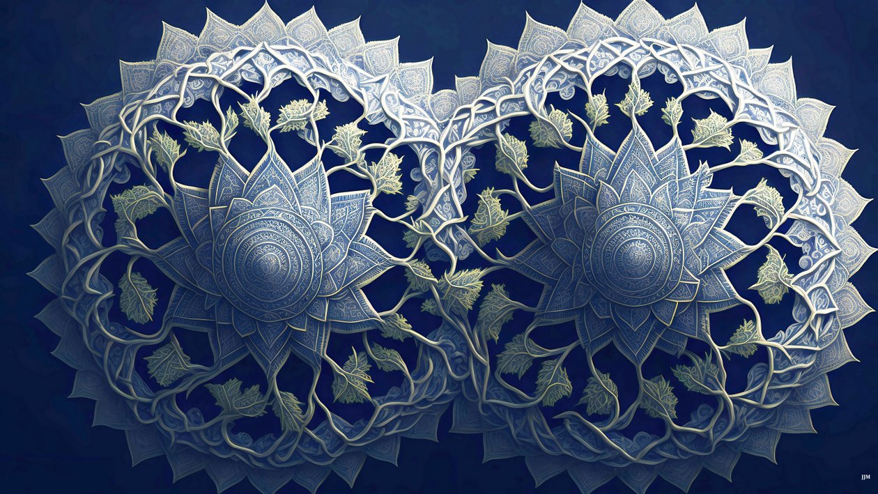 mandala: éléments africains_02 - Josef Johann Michel